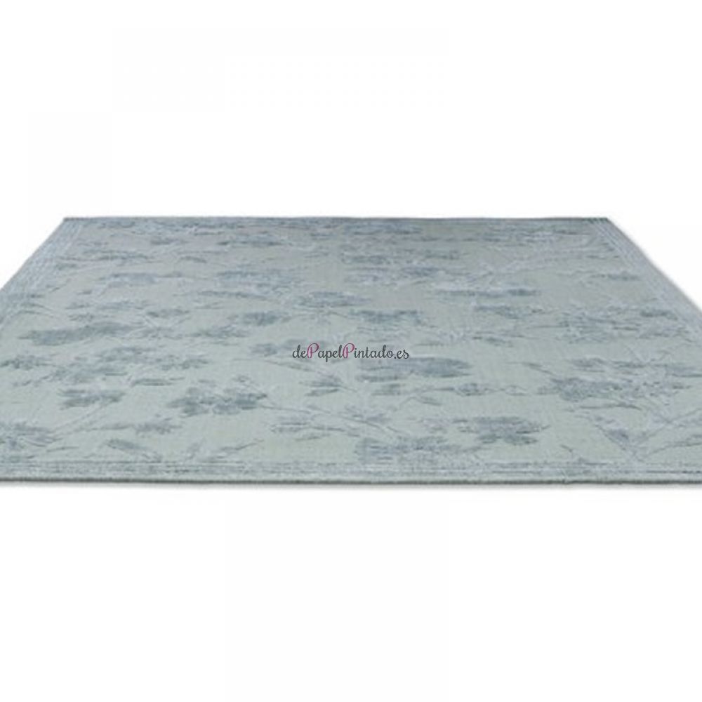 Alfombra LAURA ASHLEY ALGODON, LANA Y VISCOSA RYE SAGE 140X200-2